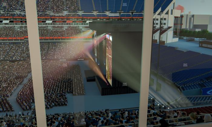 Nissan Stadium - Section Suite 514 E Seat View
