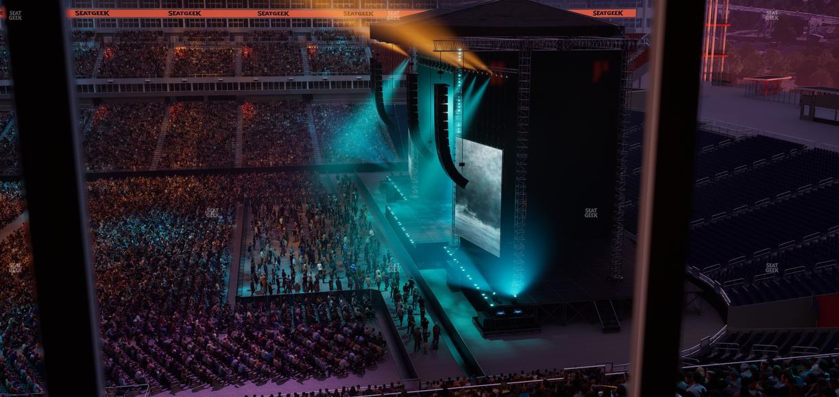 Nissan Stadium - Section Suite 514 E Seat View