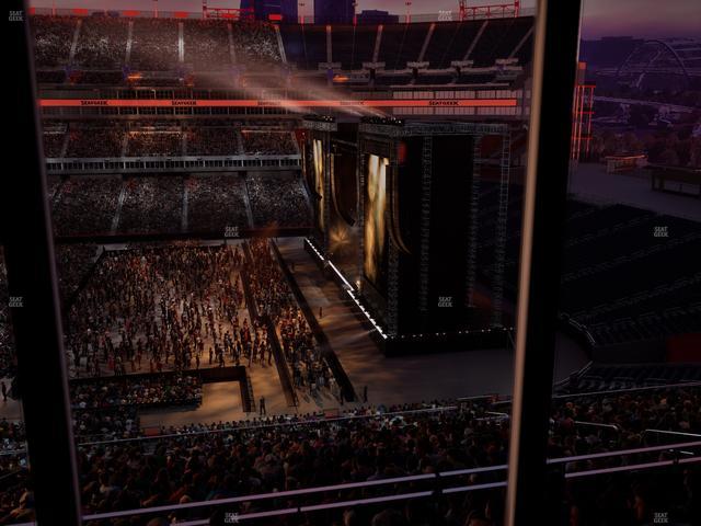 Nissan Stadium - Section Suite 514 E Seat View