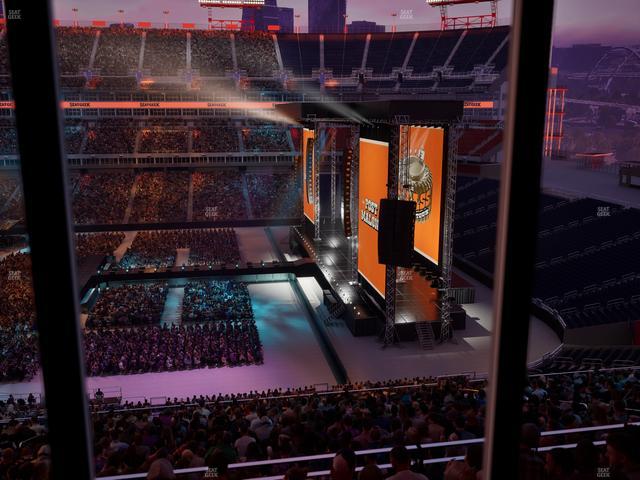 Nissan Stadium - Section Suite 514 E Seat View