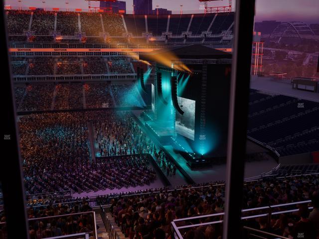 Nissan Stadium - Section Suite 515 E Seat View
