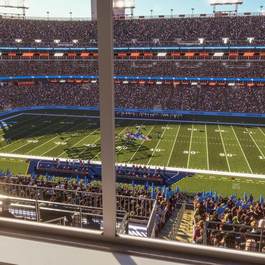 Nissan Stadium - Section Suite 515 E Seat View