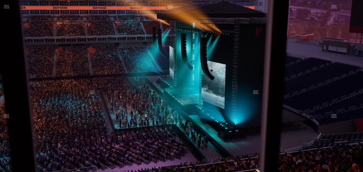 Nissan Stadium - Section Suite 516 E Seat View