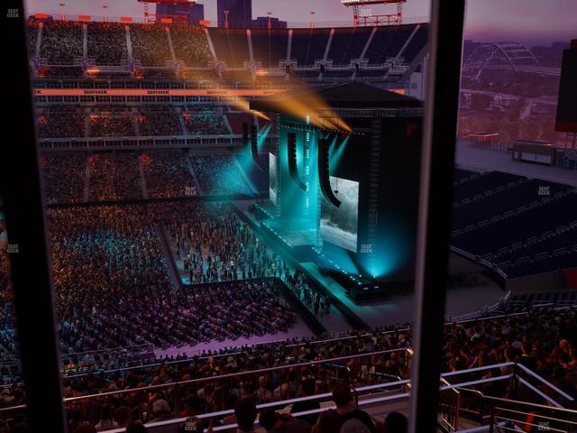 Nissan Stadium - Section Suite 516 E Seat View