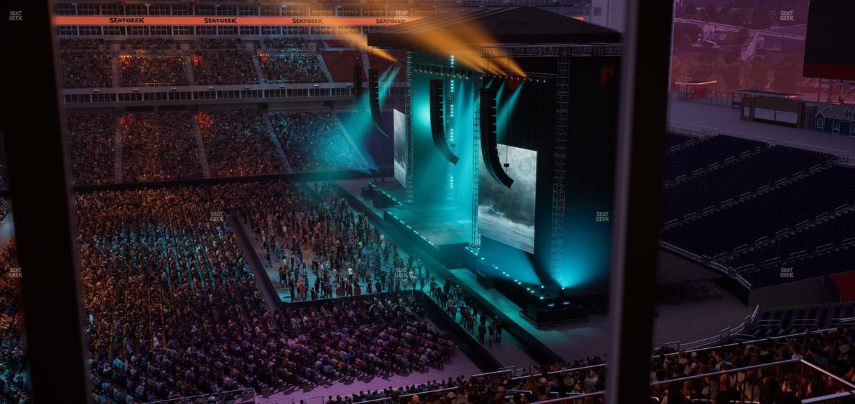 Nissan Stadium - Section Suite 517 E Seat View