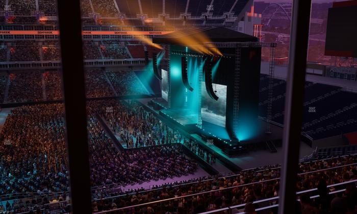 Nissan Stadium - Section Suite 518 E Seat View