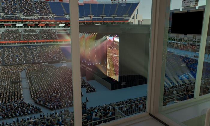 Nissan Stadium - Section Suite 519 E Seat View