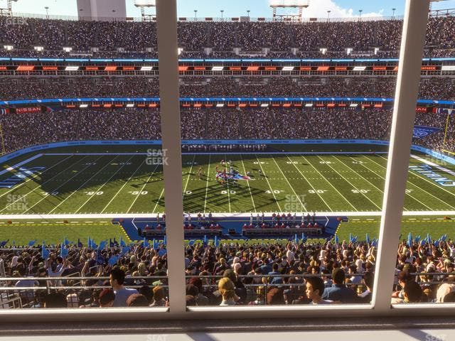 Nissan Stadium - Section Suite 520 E Seat View