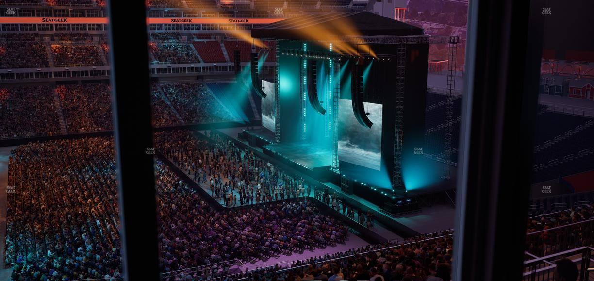 Nissan Stadium - Section Suite 520 E Seat View