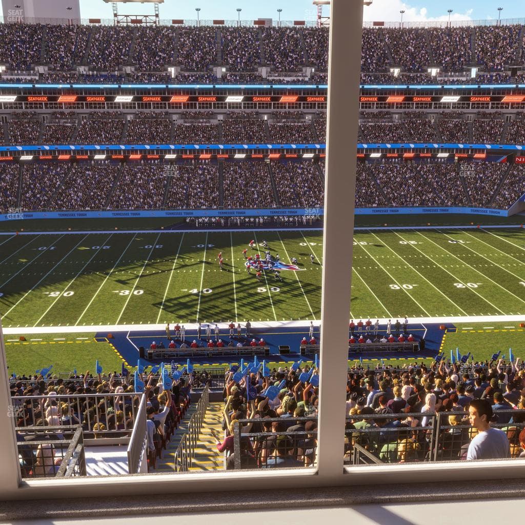Nissan Stadium - Section Suite 521 E Seat View
