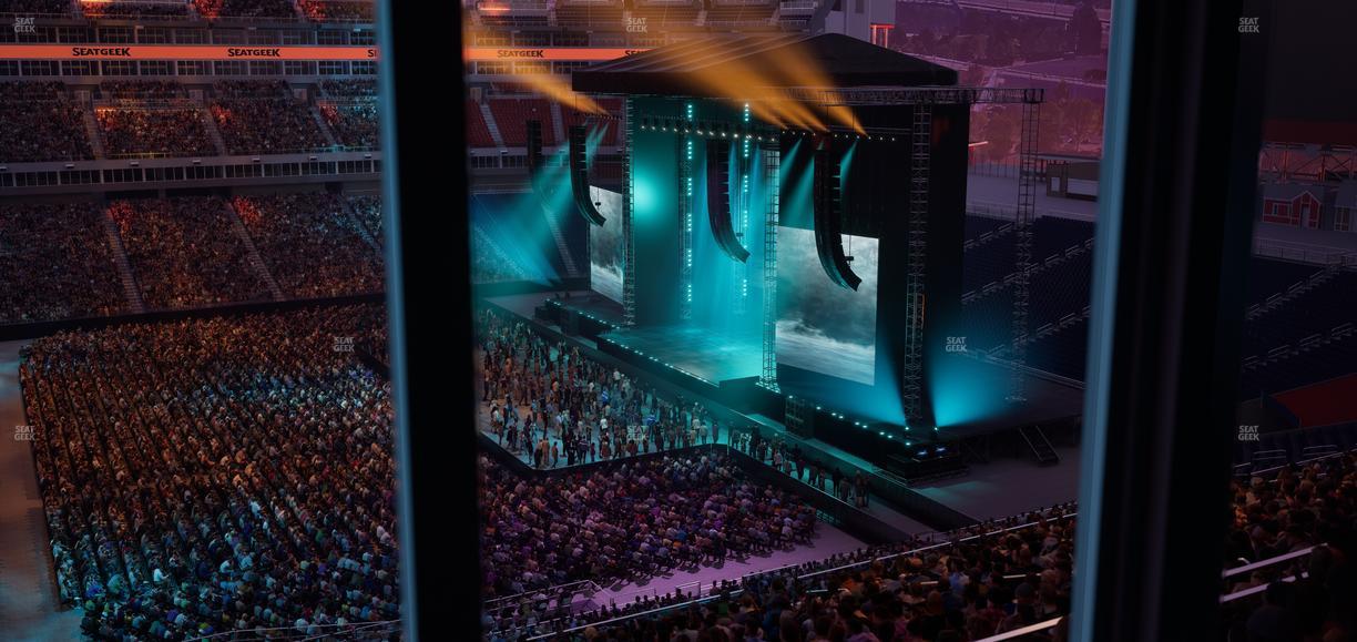 Nissan Stadium - Section Suite 521 E Seat View