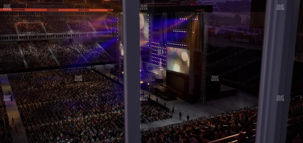 Nissan Stadium - Section Suite 521 E Seat View