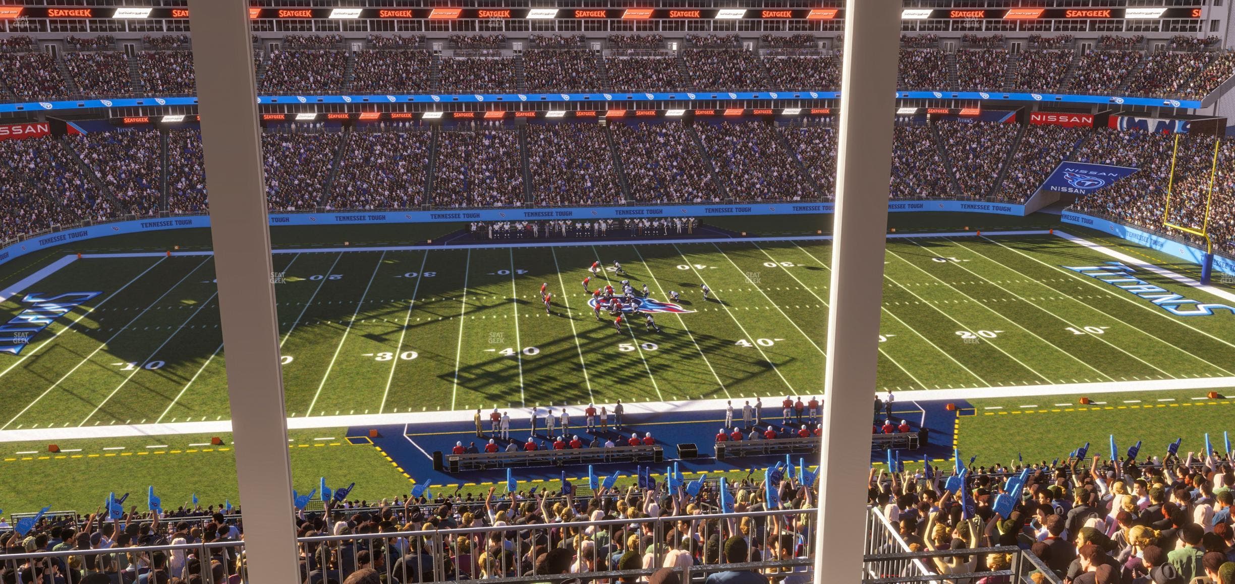 Nissan Stadium - Section Suite 522 E Seat View