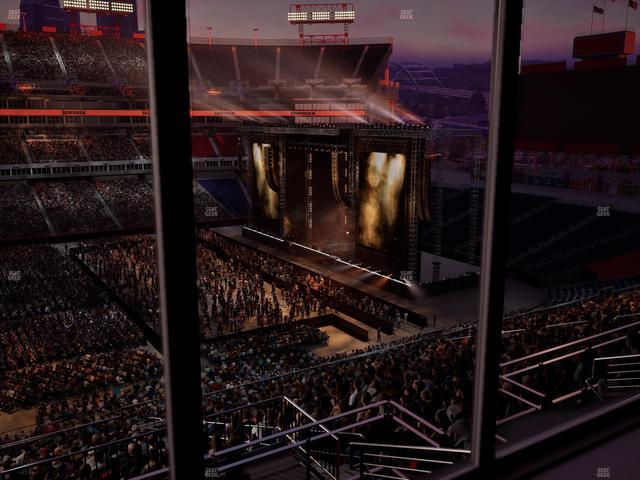 Nissan Stadium - Section Suite 522 E Seat View