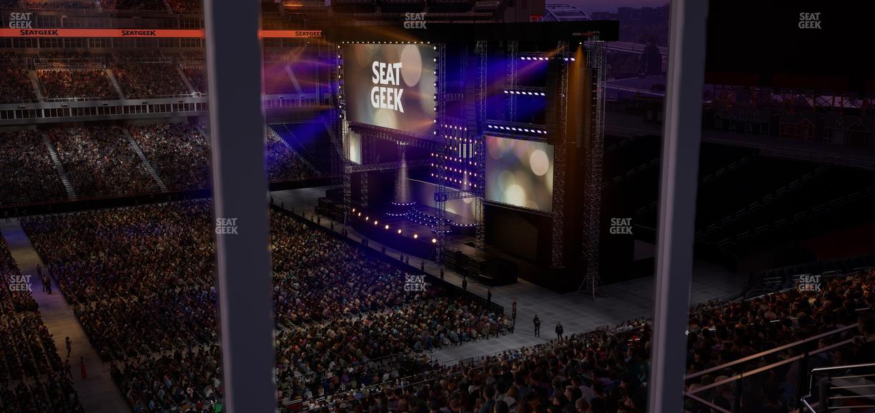 Nissan Stadium - Section Suite 522 E Seat View