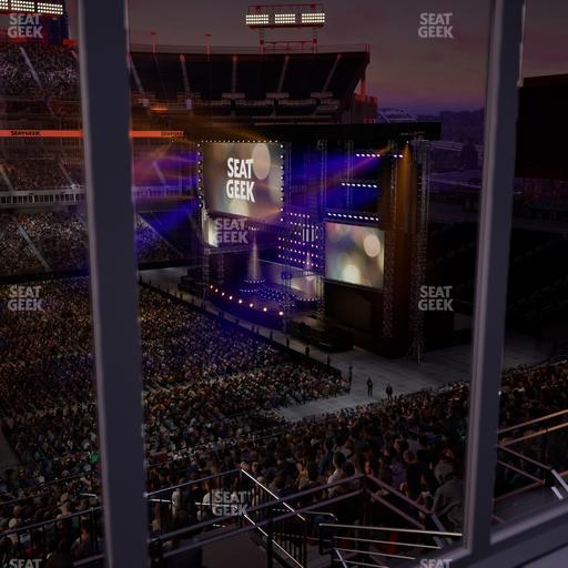 Nissan Stadium - Section Suite 522 E Seat View