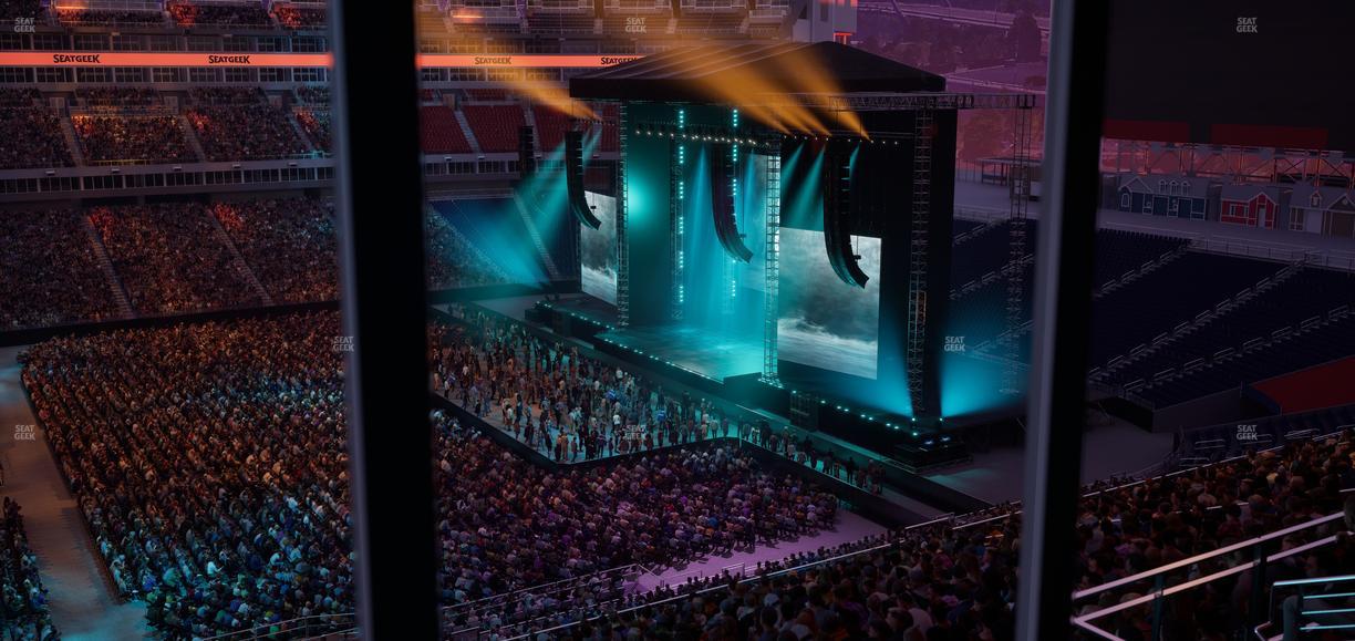 Nissan Stadium - Section Suite 522 E Seat View