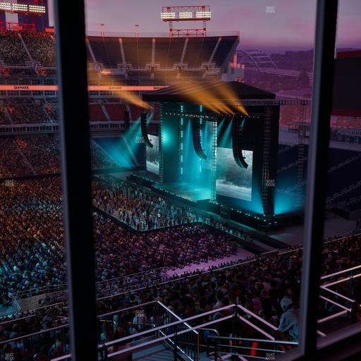 Nissan Stadium - Section Suite 522 E Seat View