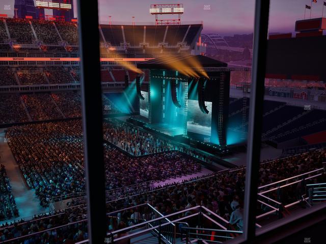 Nissan Stadium - Section Suite 522 E Seat View