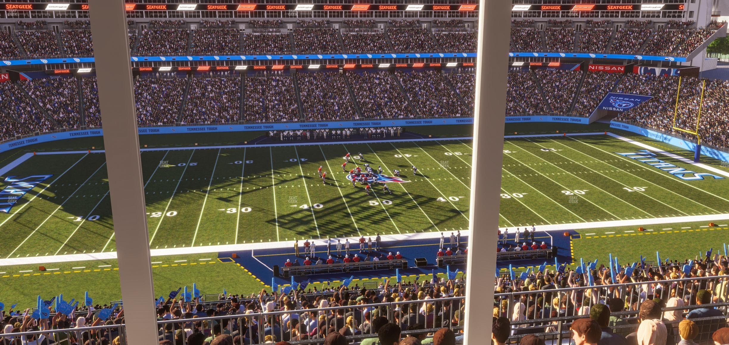 Nissan Stadium - Section Suite 523 E Seat View