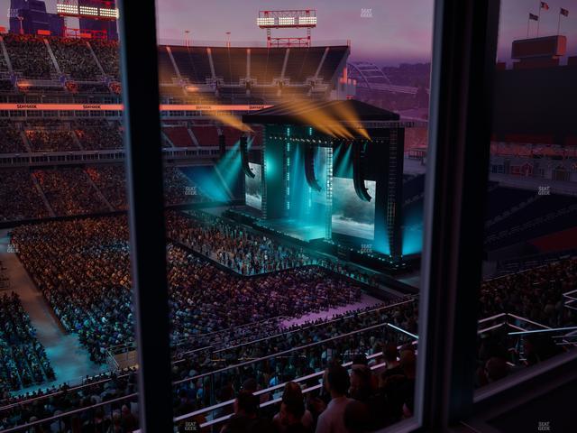 Nissan Stadium - Section Suite 523 E Seat View
