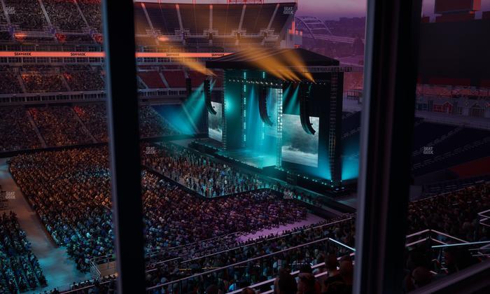 Nissan Stadium - Section Suite 523 E Seat View