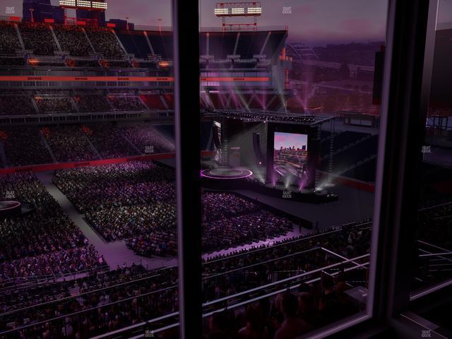 Nissan Stadium - Section Suite 523 E Seat View