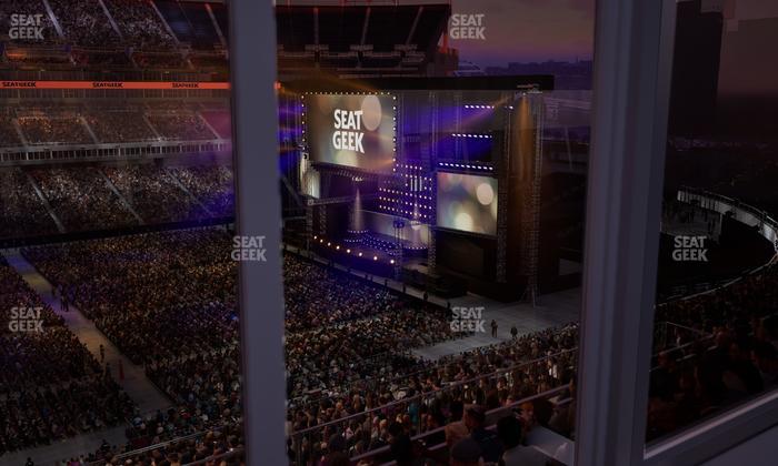 Nissan Stadium - Section Suite 524 E Seat View