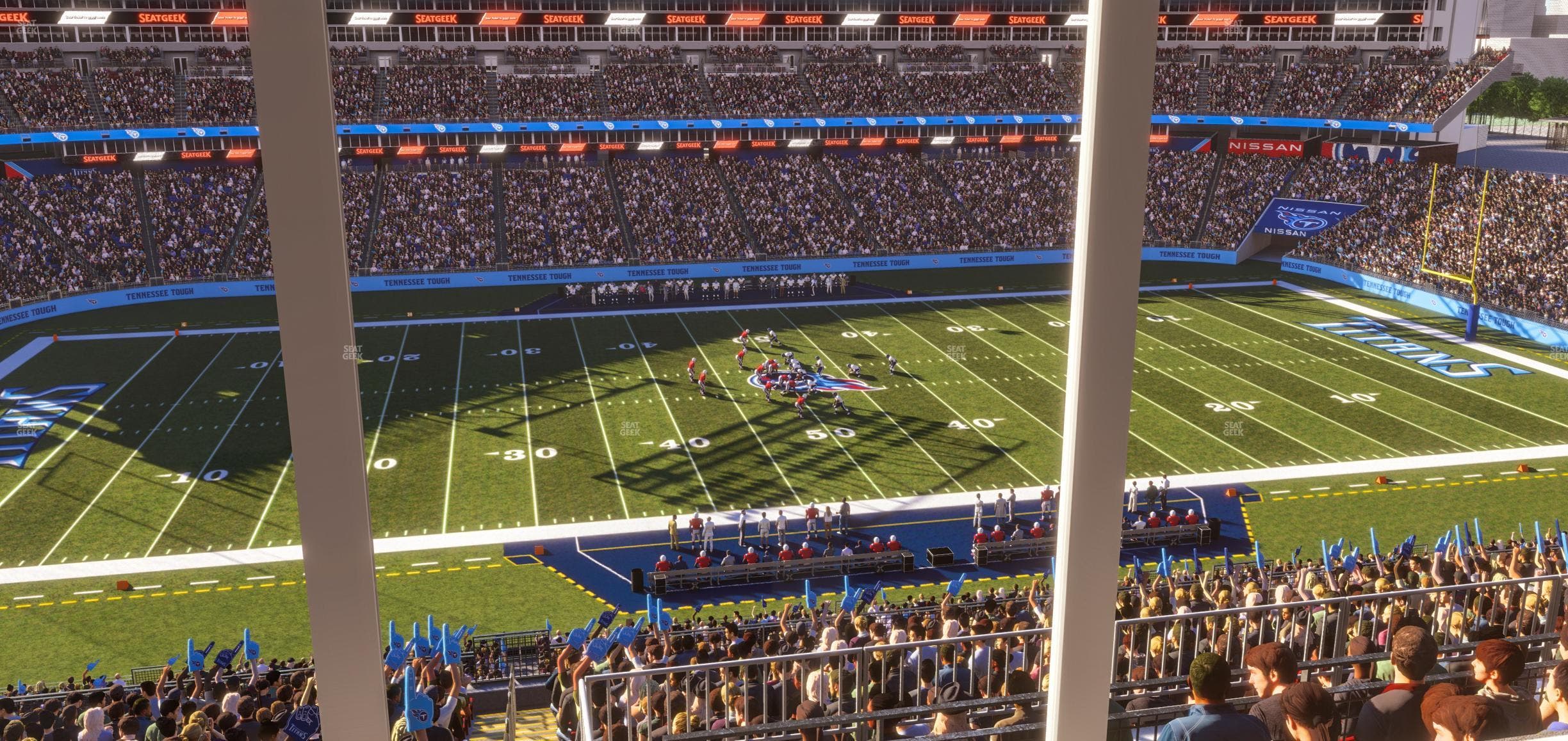 Nissan Stadium - Section Suite 524 E Seat View