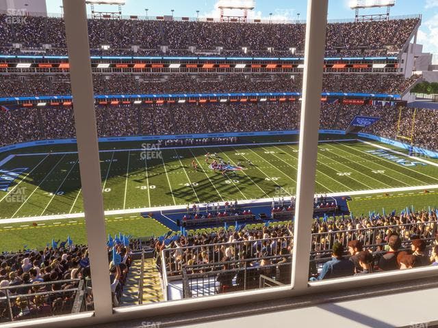Nissan Stadium - Section Suite 524 E Seat View
