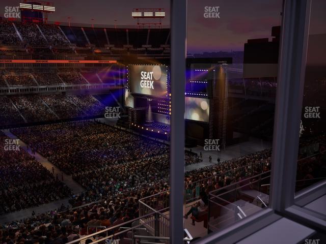 Nissan Stadium - Section Suite 525 E Seat View