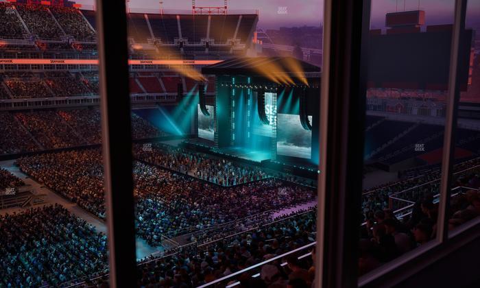 Nissan Stadium - Section Suite 527 E Seat View