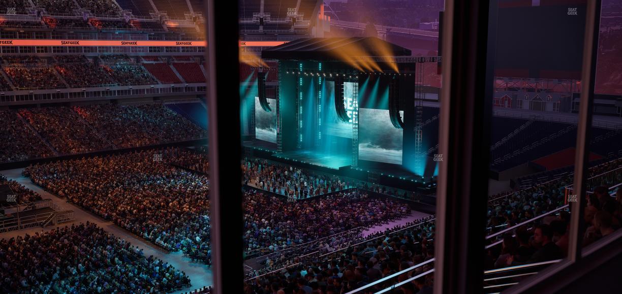 Nissan Stadium - Section Suite 528 E Seat View