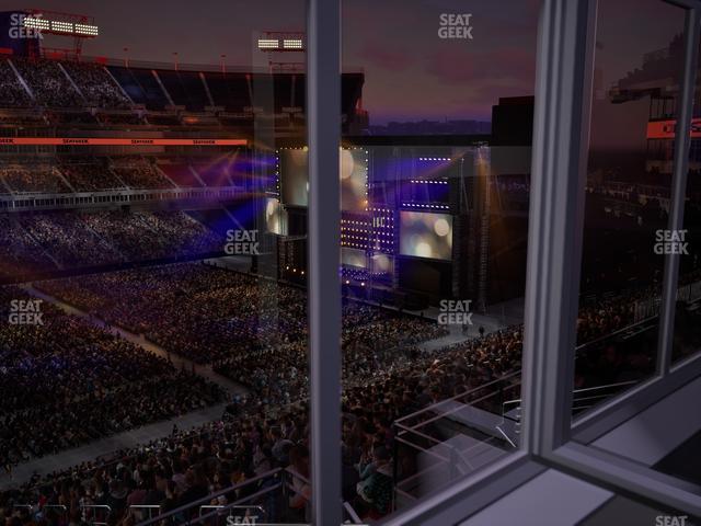 Nissan Stadium - Section Suite 528 E Seat View