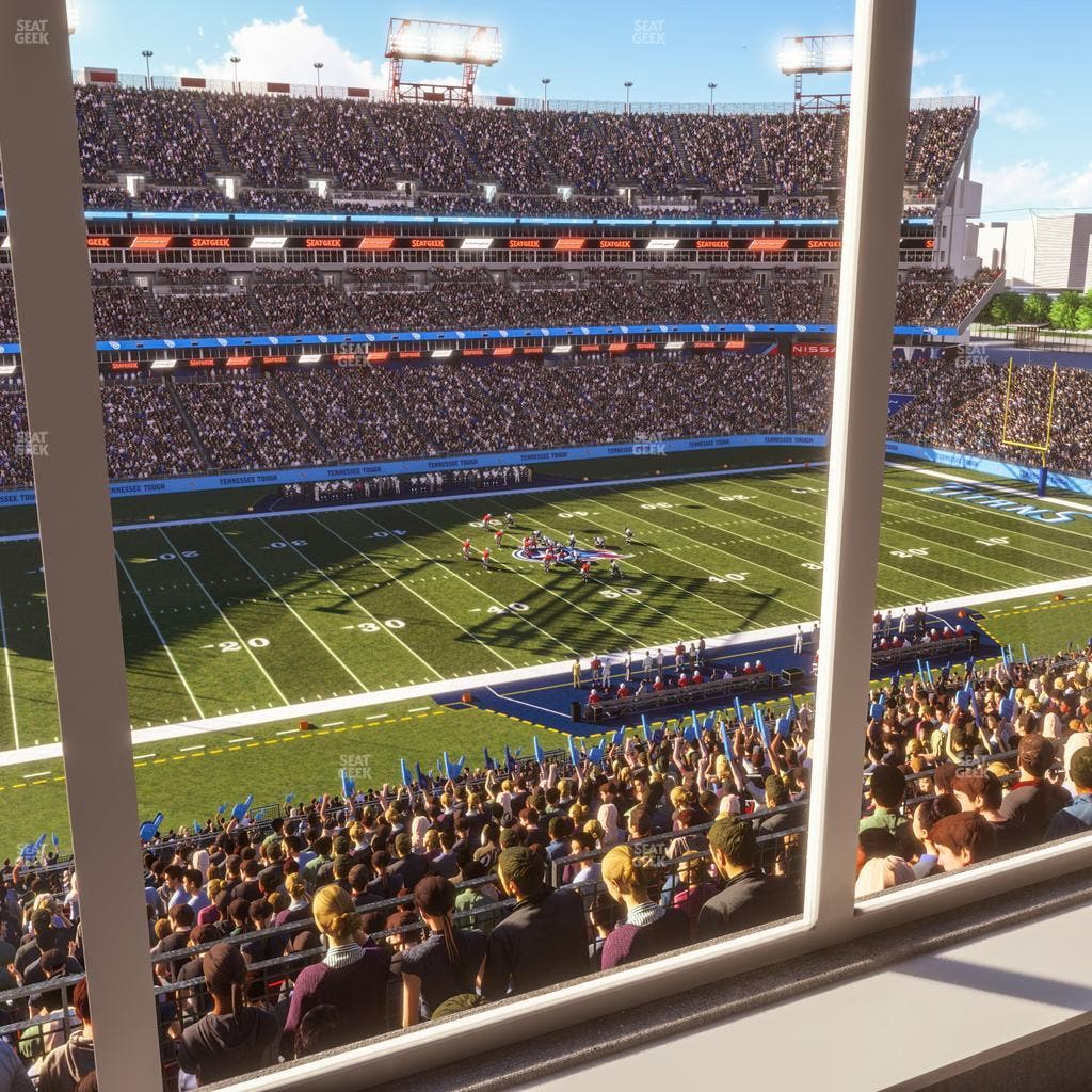 Nissan Stadium - Section Suite 529 E Seat View