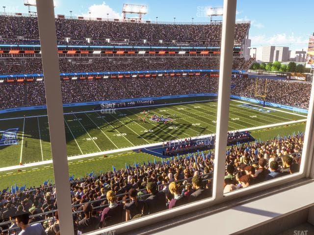 Nissan Stadium - Section Suite 529 E Seat View