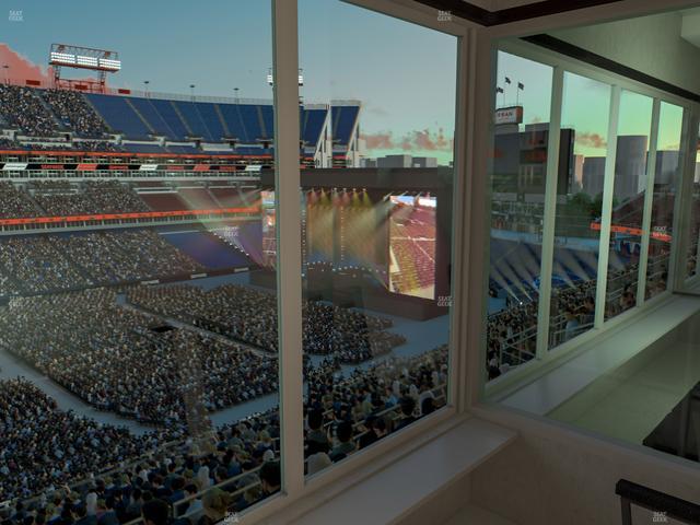 Nissan Stadium - Section Suite 529 E Seat View