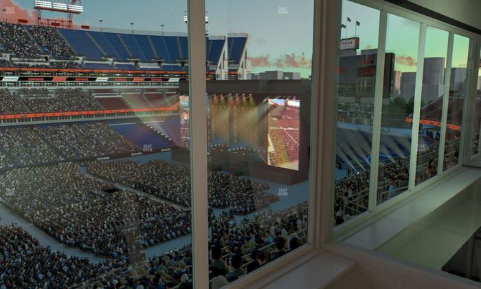 Nissan Stadium - Section Suite 529 E Seat View