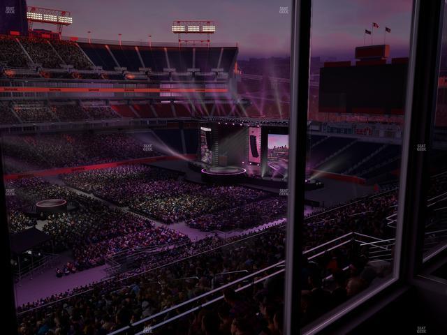 Nissan Stadium - Section Suite 529 E Seat View