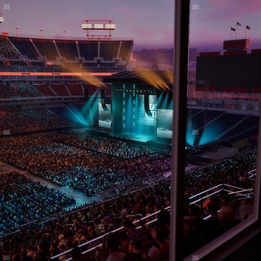 Nissan Stadium - Section Suite 529 E Seat View