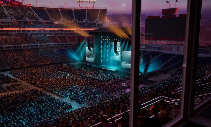Nissan Stadium - Section Suite 529 E Seat View