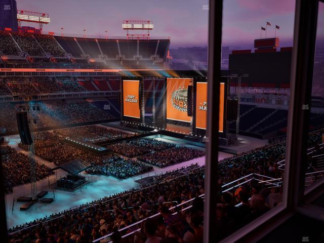 Nissan Stadium - Section Suite 529 E Seat View