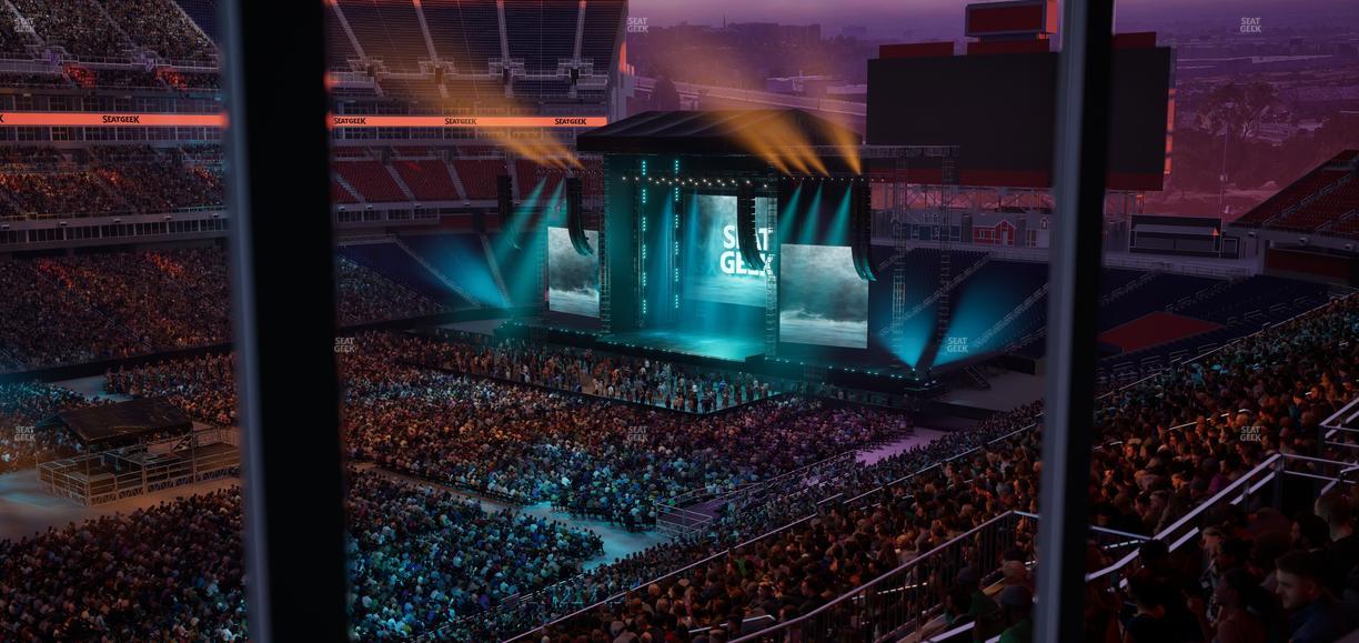 Nissan Stadium - Section Suite 532 E Seat View