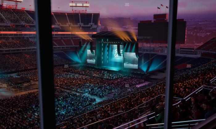 Nissan Stadium - Section Suite 532 E Seat View