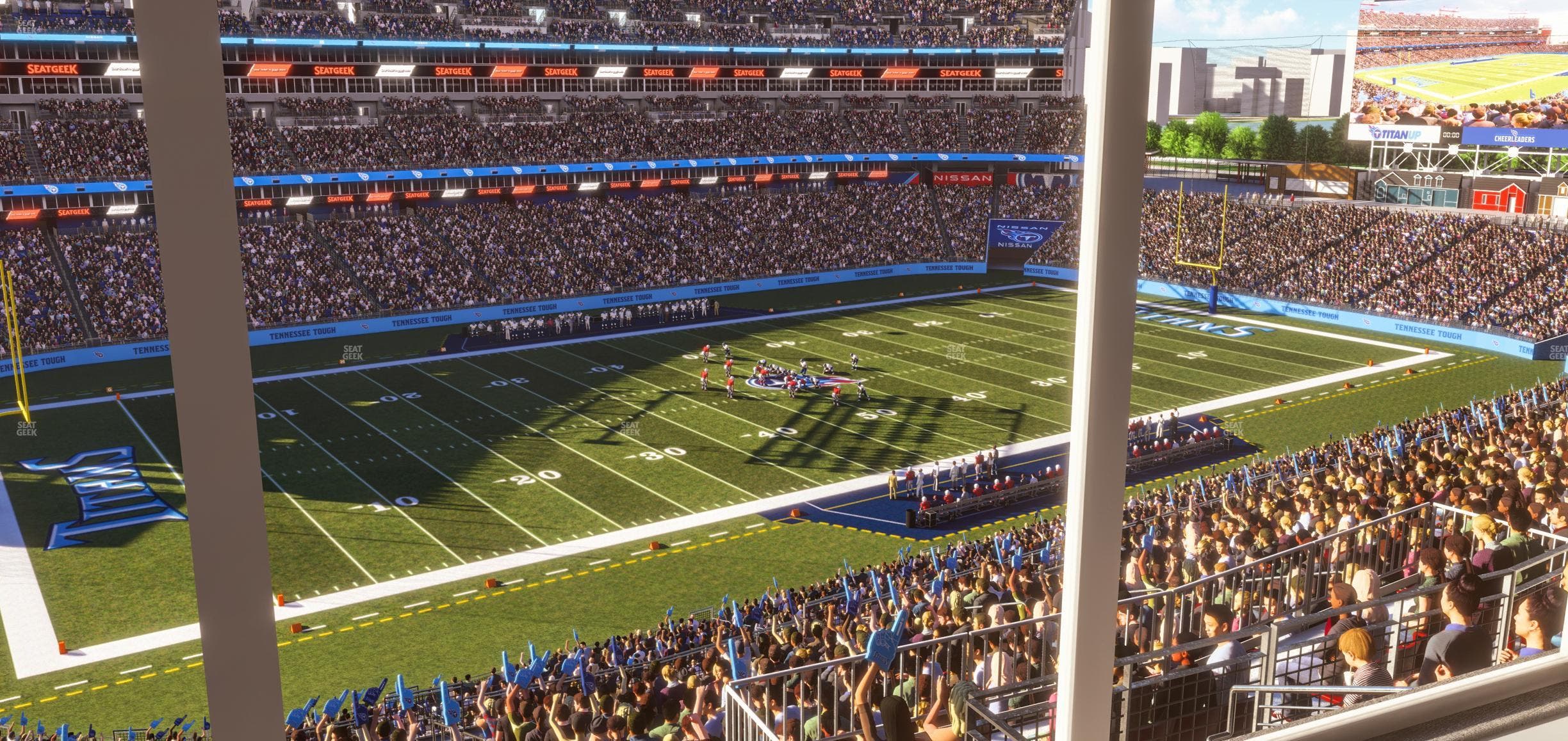 Nissan Stadium - Section Suite 532 E Seat View