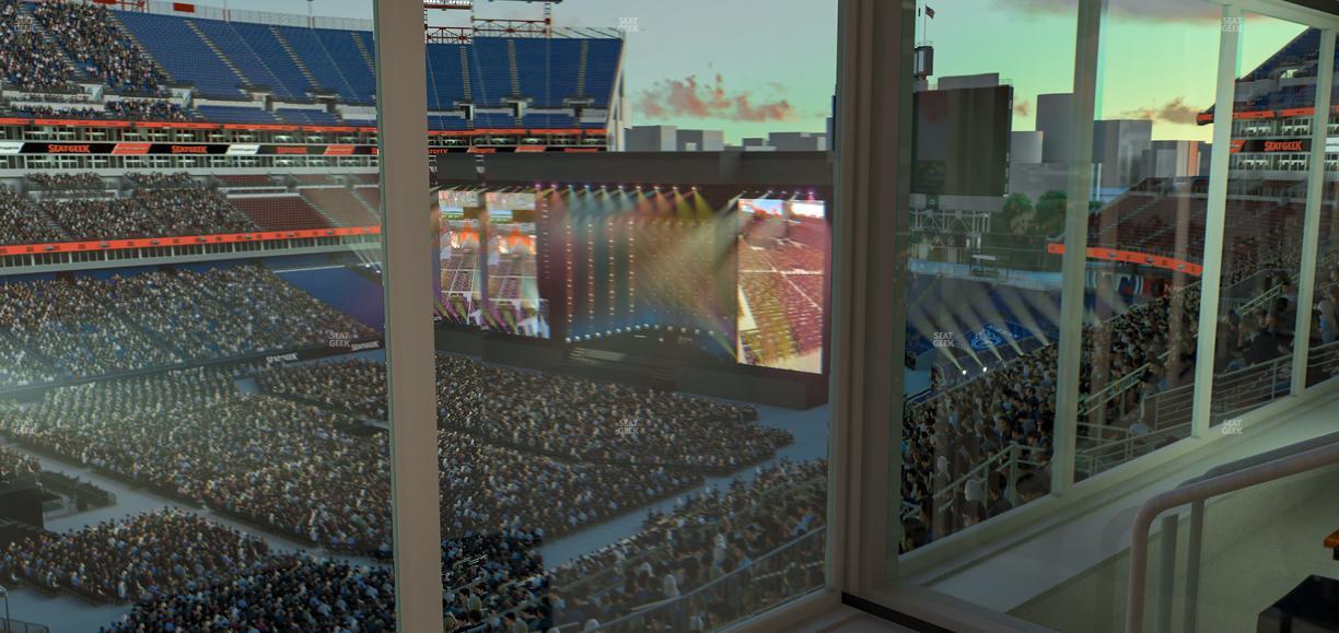 Nissan Stadium - Section Suite 532 E Seat View