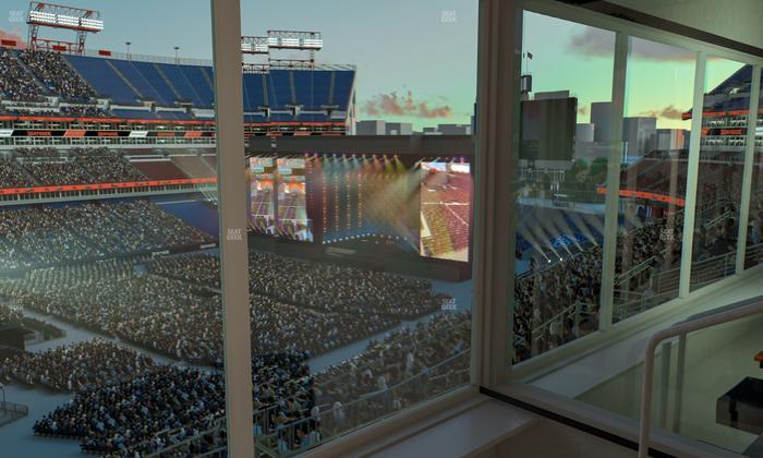 Nissan Stadium - Section Suite 532 E Seat View