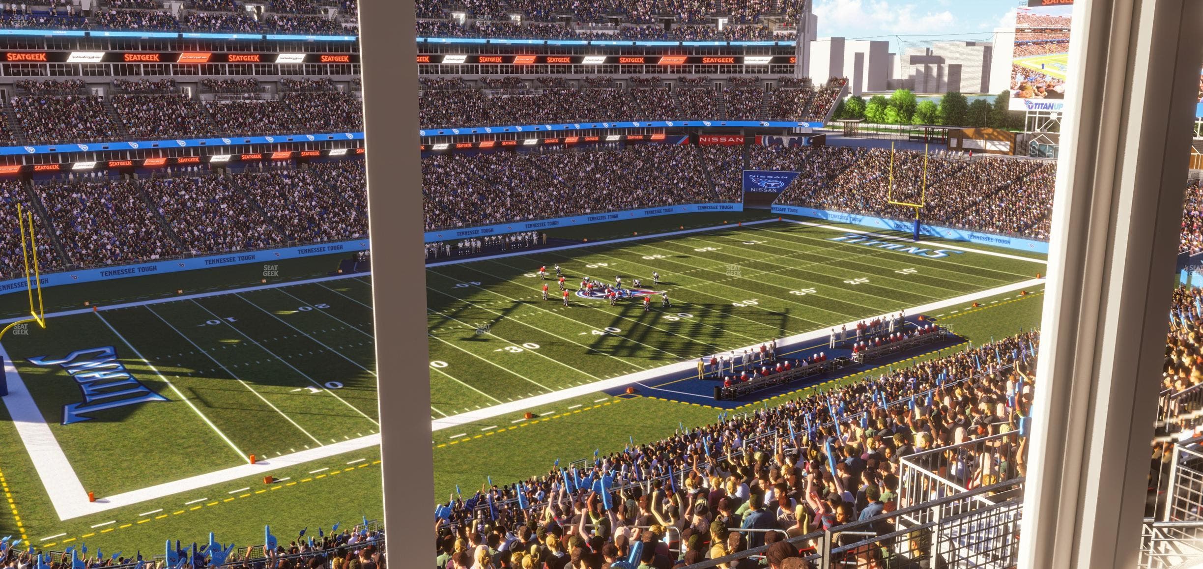Nissan Stadium - Section Suite 533 E Seat View