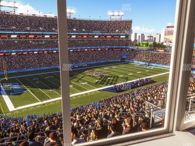 Nissan Stadium - Section Suite 533 E Seat View
