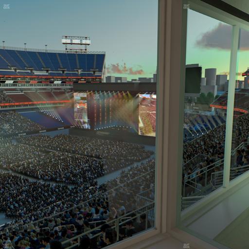 Nissan Stadium - Section Suite 533 E Seat View